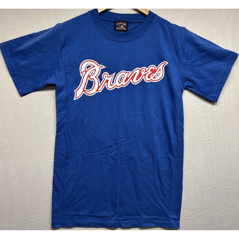 Atlanta Braves Shirt Majestic Cooperstown Collection Men's Dale Murphy Vintage